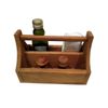 РосХозДом / RoskhozDom / Wooden stand for spices, sauces, napkins and cutlery from oak