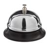 Table bell for reception, chrome plated, diameter 8.5 cm, BRAUBERG