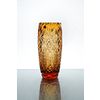 Гусевской Хрустальный завод / Crystal vase for flowers "Polyushko-Pole" amber