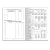 Child's medical card (Form 026/u-2000), 16 sheets, A4 (198x278 mm), BRAUBERG, offset, blue