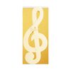 White chocolate figured "Treble clef"