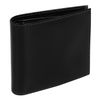 Purse mens BEFLER "Classic", 100х106 mm, genuine leather button, black