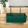 Kaemingk / Hanging planter for balcony Edinburgh 45 * 16 cm, metal