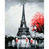 Опт-картина / Diamond mosaic, 40x50, square rhinestones Streets of Paris