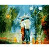 Опт-картина / Painting by numbers 40x50 Walk in the rain