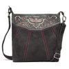 Торжокские золотошвеи / Suede bag "Dragonfly"