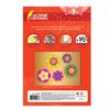 Coloured paper, A4, coated (glossy), 20 sheets 10 colors, in a folder, TREASURE ISLAND, 210x297 mm