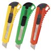 Stationery knife 18 mm BRAUBERG "Classic" retainer, body cuts, packaging with Euro slot