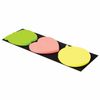 BRAUBERG / Self-adhesive block (stickers) curly NEON "Assorted", 3 colors x 50 sheets, euro hanger