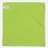 ЛАЙМА / Microfiber tile cloth, abrasive strips, double-sided, 30x30 cm, green