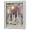 Kaemingk / New Year's lamp diorama Magic Night 15 * 20 cm battery operated, 18 LED lamps