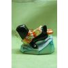 Ярославская майолика / Christmas toy "Penguin in a scarf"