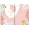 BRAUBERG / Notebooks 40 l. point-to-point cover SoftTouch, SET 3 pcs., beige paper 70 g / m2, stitching, А5 (147х210 mm), MEMORIES