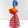 Дымковская глиняная игрушка / Figurilla "Señora con pan"