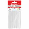 Glue sticks, diameter 11 mm, length 100 mm, white, set of 6 pieces, BRAUBERG, euro hanger