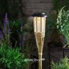 Kaemingk / Solar garden lantern Solar Havana 54 cm, with live flame effect, IP44