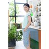 Pajamas for women of blue color with a pattern