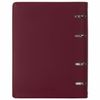 BRAUBERG / Notebook on rings A5 (180x220 mm), 120 sheets, textured leather, "Fusion", brown / blue / 2 pcs.