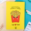 ArtFox / Set of a notebook with a pen "For high-calorie evenings"