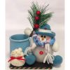 Pencil "a Snowman with a gift" the capacity of 150g.