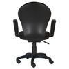 Chair CH-687AXSN, with armrests, black