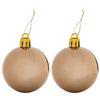 ЗОЛОТАЯ СКАЗКА / Set of decorations for the fir-tree 39 items, golden color