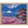 Опт-картина / Diamond mosaic 40x50, round rhinestones Mount Fujiyama
