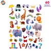 Set da gioco rotante / magnetico TUTTO TE STESSO, 60 FIGURE E TESSUTI antivandalo