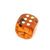 GamesDealer / Xúc xắc hổ phách 13 mm, 1 mảnh