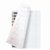 BRAUBERG / Notebook subject CLASSIC XXI 48 sheets, cardboard cover, GEOMETRY, cage, hint / 10 pcs.