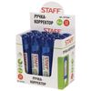 Pen-corrector STAFF "College", 6 ml, metal tip, flat housing