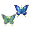 Kurts Adler / Christmas tree toy "Butterfly-Peacock", 12 cm