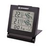 Meteorological station BRESSER MyTime Travel AlarmClock, temperature sensor, hygrometer, alarm, calendar, black