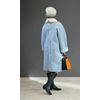 Kudelka / Felted demi-season coat "Sounds of the North" merino wool