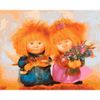 Опт-картина / Pittura con numeri 40x50 Angeli e i più importanti