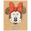 HATBER / Notebook, A5, 48 sh., Bracket, cage, matte lamination, "Mickey Mouse" / 10 pcs.