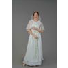 Снежинка / Snowflake / Women's lace drape "Wedding"