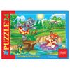 Puzzle MINI, 24 item A5, "Fun friends (4 designs)", 130х175 mm
