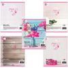 BRAUBERG / Notebook A5, 48 sh., Cage, sparkles, BEAUTIFUL FLOWERS / 10 pcs.