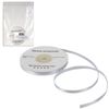 Satin binding tape for binding documents, WHITE, width 6 mm, length 25 m +/- 5%