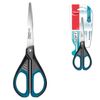 Makas MAPED (Fransa) "Start Soft", 170 mm, kauçuk saplar, siyah ve mavi, Euro süspansiyonlu karton