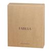 Purse mens FABULA "Estet", 110х135х30 mm, genuine leather, black