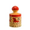 Беломорские узоры / Salt shaker wooden "Mezenskaya Rospis" height 8.5 cm