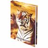 STAFF / Taccuino "Tiger" FORMATO PICCOLO 80 fogli A6, 110х147 mm, copertina rigida, copertina laminata, gabbia
