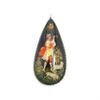 Палех / Pendant "Shepherd" 4x2 cm, author Mayevskaya I.V.