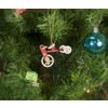 Toy Christmas tree "Children's bike" 3020 Classic White Wheels