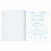 BRAUBERG / Notebook subject NAVIGATOR 48 sheets, selective varnish, ALGEBRA, cage, tip / 10 pcs.