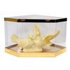 Sculpture of white chocolate Doves
