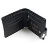 A purse with finished edges "I'm with you" black