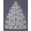 Снежинка / Snowflake / Herringbone lace decor